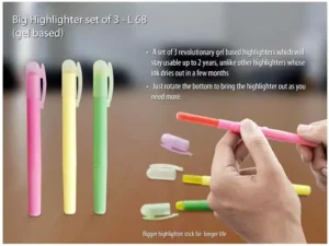 L68 Big Highlighter Set Of 3