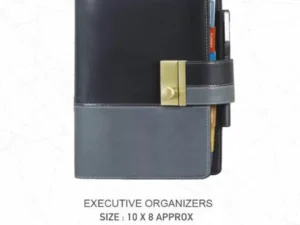 Executive Black Grey Business Organizer