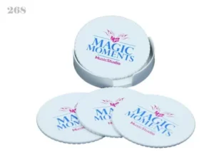 Magic Moments Coasters With Logo