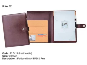 Leatherette Folders