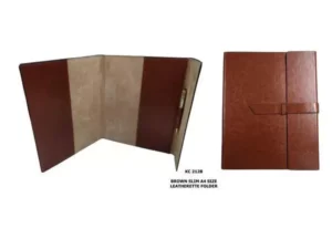 PU Rexine Notepad Folder