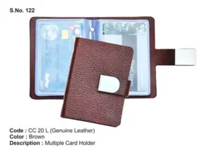 Leather Visiting Card Holder
