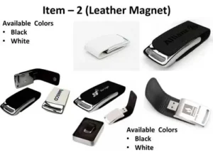 Leather Magnet Pen Drives 8 16 32 64gb