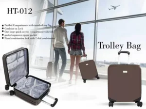 Leather Laptop Trolley Bags 802